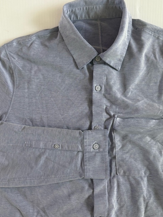 lululemon athletica Other - Classic Men's Light Blue Long-Sleeve Button-Down Shirt